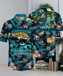 Jacksonville Jaguars NFL Flower Hawaiian Shirt, Jacksonville Jaguars Fan Shirt for Sale