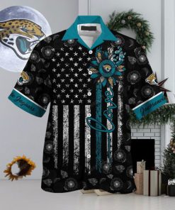 Jacksonville Jaguars NFL Hawaii Shirt Sunflower Custom Your Nickname,Kids Name For Men Women