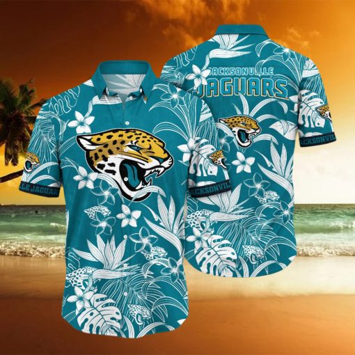 Jacksonville Jaguars NFL Hawaiian Shirt Tropical Aloha Shirt