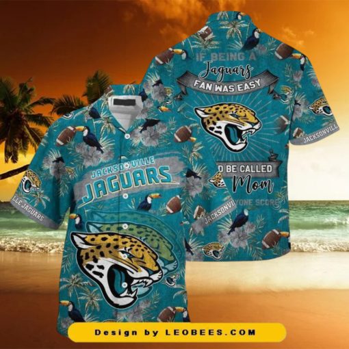 Jacksonville Jaguars Nfl Being A Jaguars Beach This For Summer Mom Lets Everyone Score Leobees Trending Hawaiian Shirt