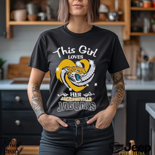 Jacksonville Jaguars this girl loves football shirt