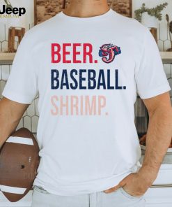 Jacksonville Jumbo Shrimp 108 Stitches Beer Baseball Shrimp shirt