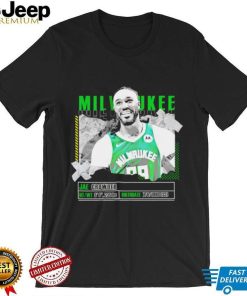 Jae Crowder Milwaukee Bucks basketball player pose paper gift shirt