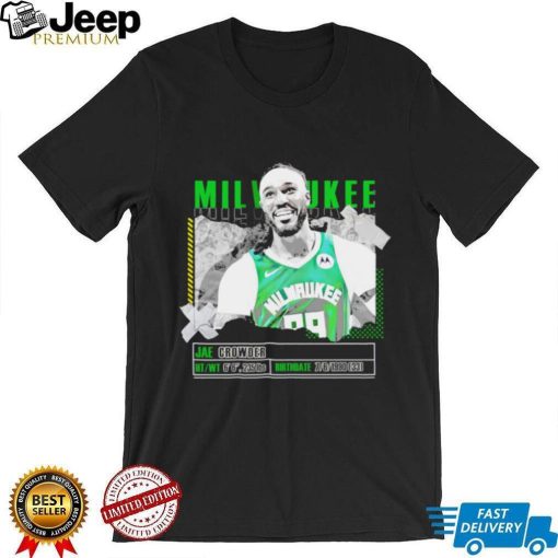 Jae Crowder Milwaukee Bucks basketball player pose paper gift shirt