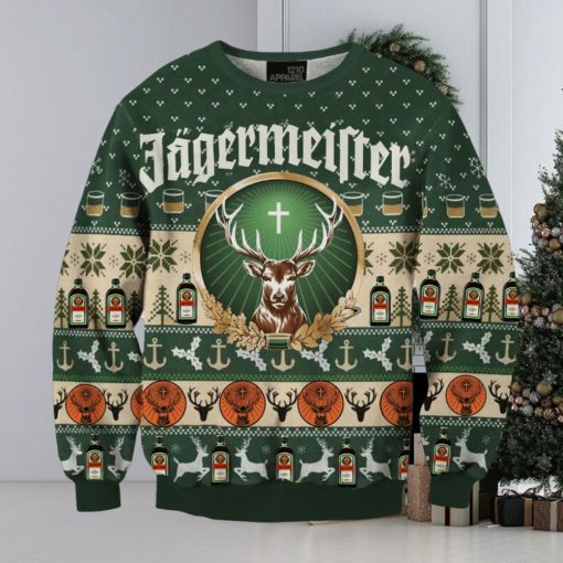 Jagermeilter Fun 3D Printed Christmas Sweater