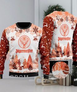 Jagermeister Knitting Pattern Ugly Christmas Holiday Sweater