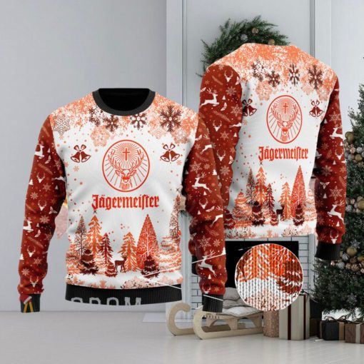 Jagermeister Knitting Pattern Ugly Christmas Holiday Sweater