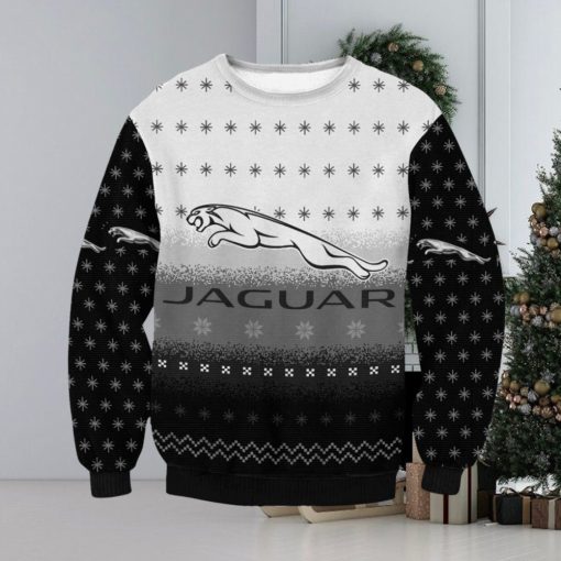 Jaguar For Christmas Gifts Ugly Christmas Wool Knitted Sweater