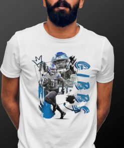 Jahmyr Gibbs number 26 Detroit Lions football player pose gift shirt