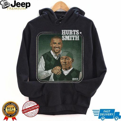 Jalen Hurts & DeVonta Smith Philadelphia Step Brothers WHT Shirt