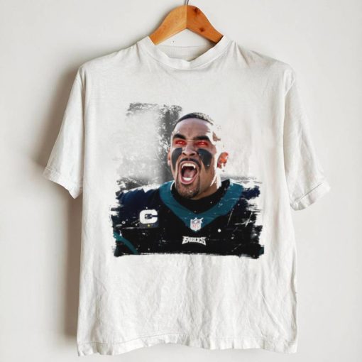 Jalen Hurts unleashed fangs out funny shirt