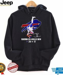 James Cook Buffalo Bills karma is a Bills win shirt