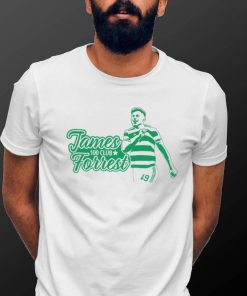 James Forrest 100 Club logo shirt