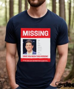 James Holzhauer Missing Have You Seen This Person If You Have Any Information Please Call Shirt