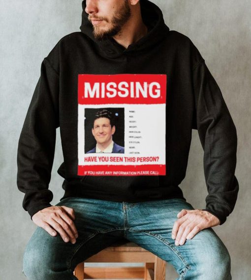 James Holzhauer Missing Have You Seen This Person If You Have Any Information Please Call Shirt