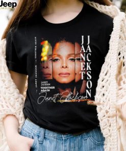 Janet Jackson together again signature 2023 shirt