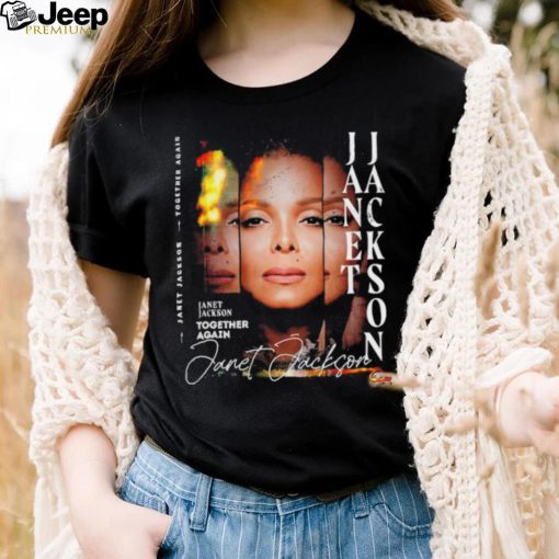 Janet Jackson together again signature 2023 shirt