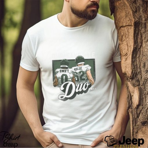 Jason Kelce & D’Andre Swift Philadelphia Favorite Duo WHT Shirt