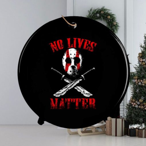 Jason Voorhees no live matter Halloween ornament