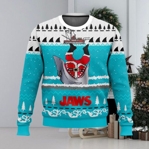 Jaws Christmas Ugly Sweater