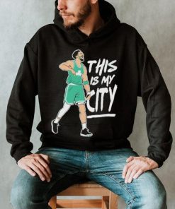 Jayson Tatum Cartoon This Is My City 2023 Shirt