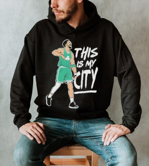 Jayson Tatum Cartoon This Is My City 2023 Shirt