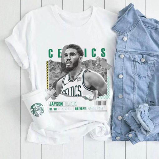 Jayson Tatum number 0 Boston Celtics basketball player paper poster shirt