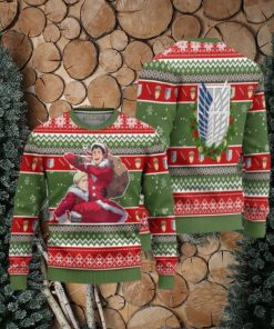 Jean Kirstein Attack on Titan Anime Ugly Christmas Sweater Xmas Gift