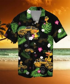 Jeep And Duck Tropical Hawaiian Shirt