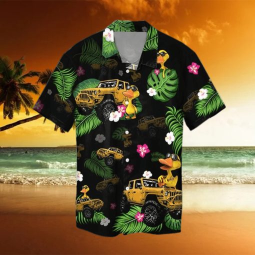 Jeep And Duck Tropical Hawaiian Shirt