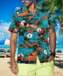 Jeep Car Retro Summer Hawaiian Shirt