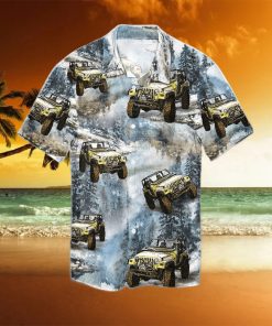 Jeep In The Forest Hawaiian Shirt Unisex Adult