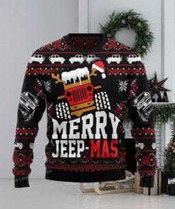 Jeep Mas Christmas Ugly Sweater