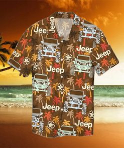 Jeep Palm Tree Hawaiian Shirt