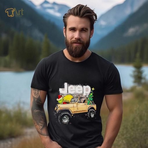 Jeep Santa Grinch stole Christmas shirt