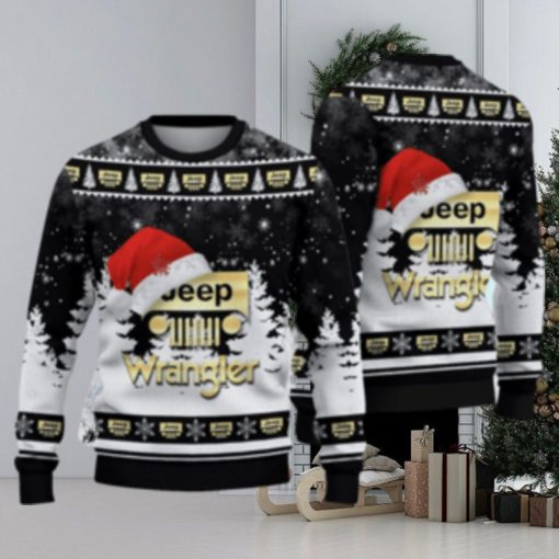 Jeep Wrangler Ugly Christmas Sweater 3D Printed For Fans Gift For Christmas Funny