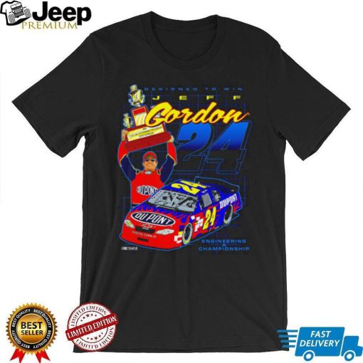 Jeff Gordon Hendrick Motorsports Team Collection Legends Trophy Engineering A Championship shirt