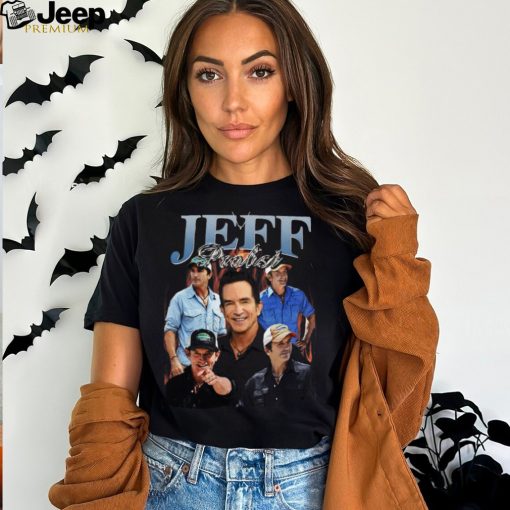 Jeff Probst Vintage Washed Shirt Presenter Homage Graphic