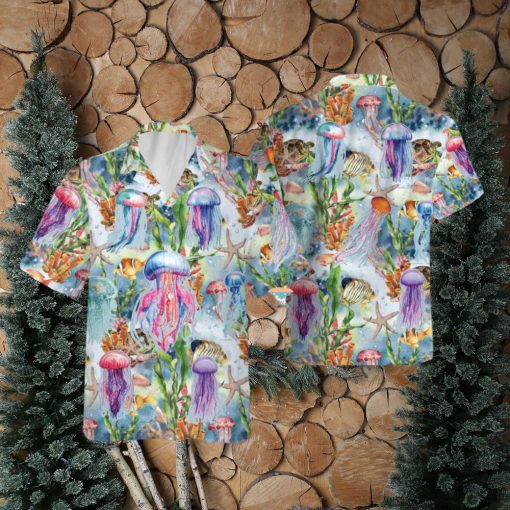 Jellyfish Ocean Animal Hawaiian Shirt
