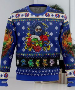 Jerry Garcia Grateful Dead For Christmas Gifts Ugly Christmas Sweater