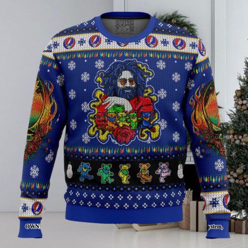 Jerry Garcia Grateful Dead For Christmas Gifts Ugly Christmas Sweater
