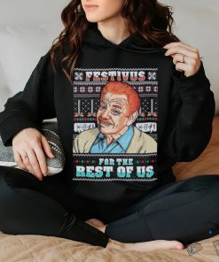 Jerry Stiller Festivus for the rest of US Ugly Christmas shirt