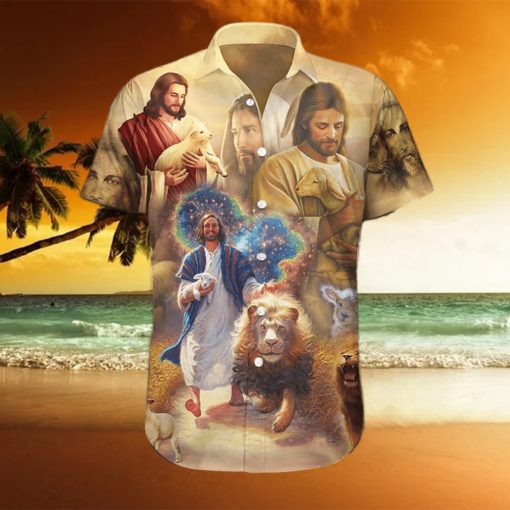 Jesus Hawaiian Shirts Unisex