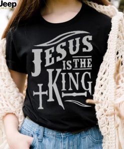 Jesus Is The King Hoodie With Words On Back Christian Retro Love God Shirt T Shirt