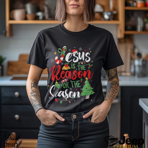 Jesus Is The Reason For The Season Crewneck Sweatshirt, Christmas Gift, Christmas Jesus T Shirt