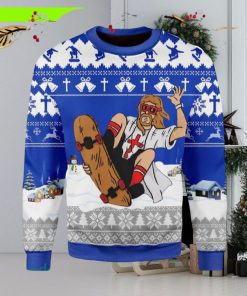 Jesus Skateboarding Christmas Ugly Christmas Sweater New For Men And Women Gift Holidays Christmas