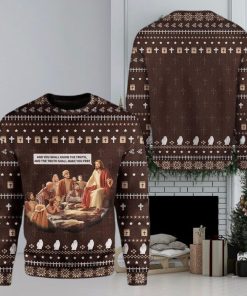 Jesus Ugly Christmas Sweater Outfit Gift For Men And Women