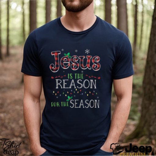 Jesus christmas png design jesus is the reason for the season lighting christmas shirt