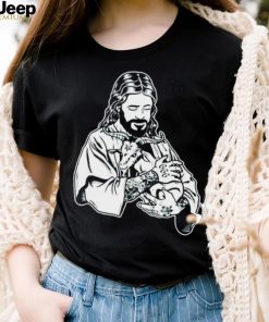 Jesus loves Satan Baphomet goat shirt