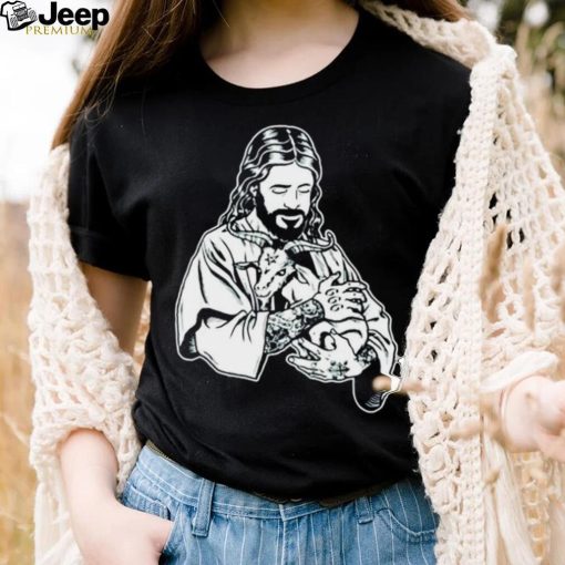 Jesus loves Satan Baphomet goat shirt